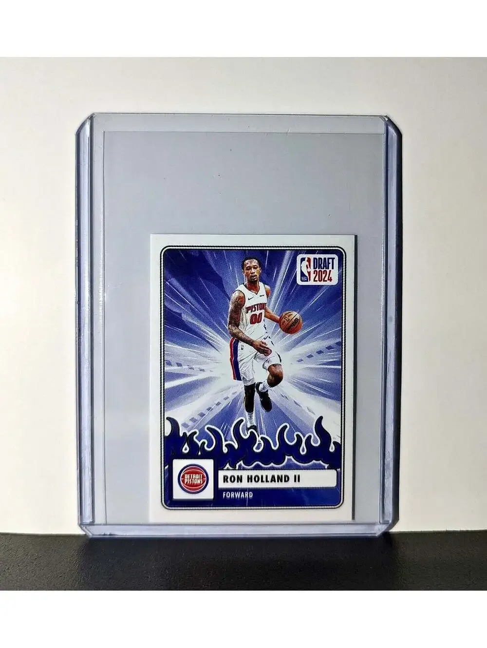 Ron Holland II Rookie Draft 2024-25 Panini NBA #83 Sticker Card Detroit Pistons